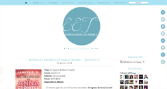 Desktop Screenshot of eternamenteentiniebla.com